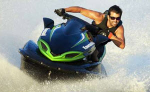 Photo of a Jetski in the ocean