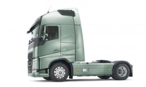 Photo of a Volvo prime mover